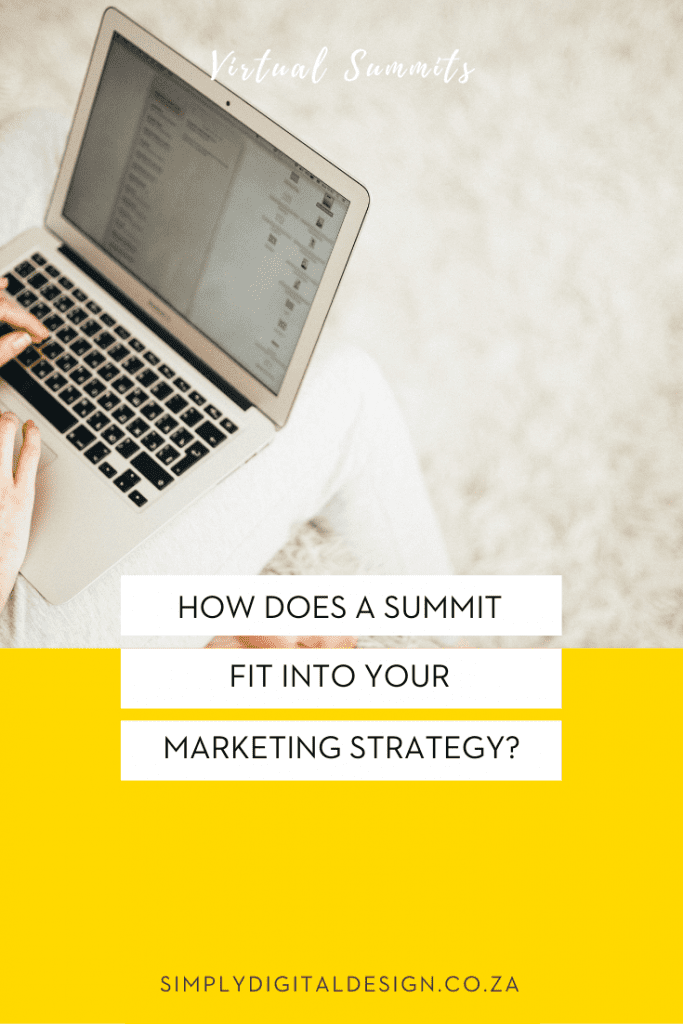 How does a summit fit into your marketing strategy?