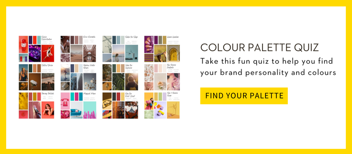 Brand Strategy for Startups CTA for Colour Palette Quiz