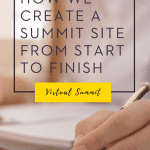 Our Virtual Summit Service: How We Create a Summit from Start to Finish