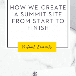 Our Virtual Summit Service: How We Create a Summit from Start to Finish