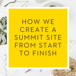 Our Virtual Summit Service: How We Create a Summit from Start to Finish