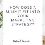 How does a summit fit into your marketing strategy?